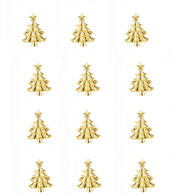 1/6 Pçs Anéis de Guardanapo de Natal