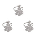 1/6 Pçs Anéis de Guardanapo de Natal